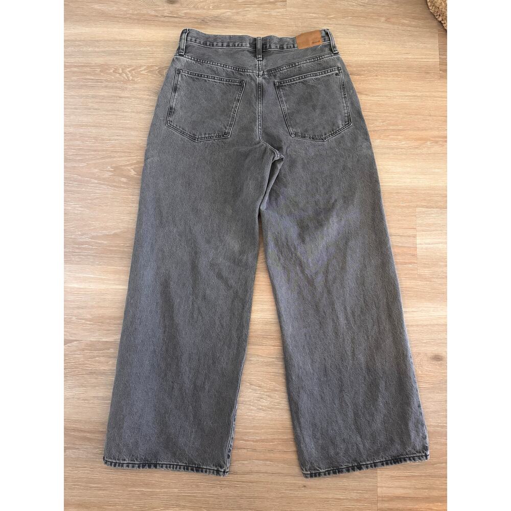 Madewell | Super Wide Leg High Waisted Jeans Size 30 - Picture 12 of 16